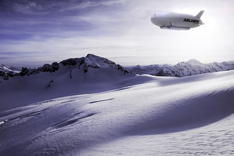 Использование airlander-10